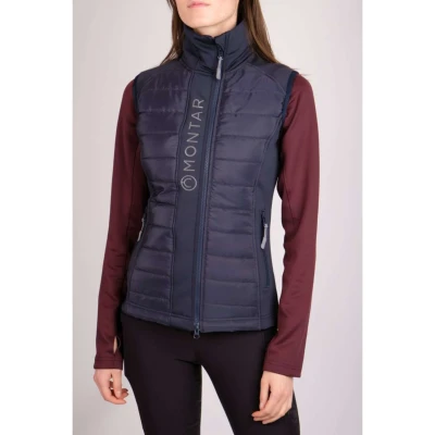 Afbeelding van Montar Bodywarmer Emma Quilt Navy L