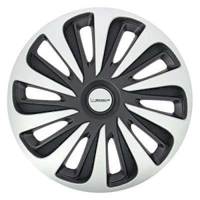 Image de MICHELIN 009124 boîte 4 enjoliveurs 17 NVS 3D Black Edition, Set de