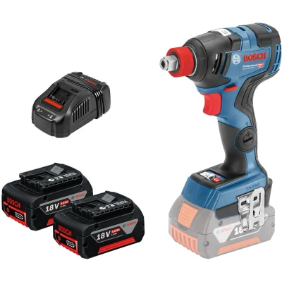 Afbeelding van Bosch Professional GDX 18V 200 C Universele slagschroevendraaier / slagmoeraanzetter 5.0Ah in L Boxx