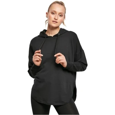 Afbeelding van Build your Brand Ladies ́ Oversized Hoody BY037 Black