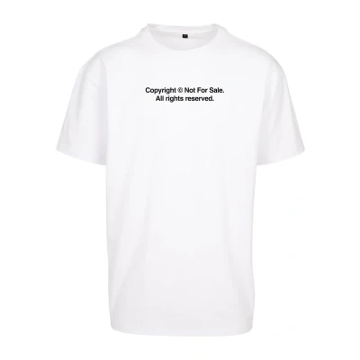 Afbeelding van Upscale by Mister Tee Fingerprint Oversize Tshirt print, Heren, Maat: XXL, White