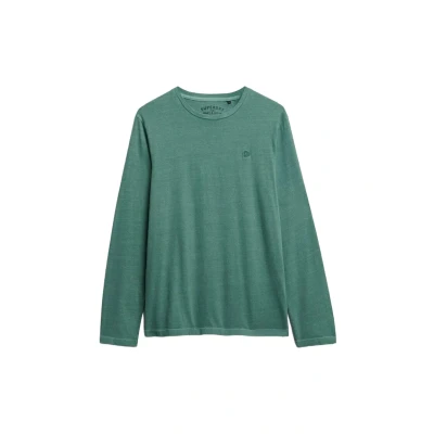 Afbeelding van Superdry Classic Essential Longsleeve, Heren, Maat: XL, Washed slate grey