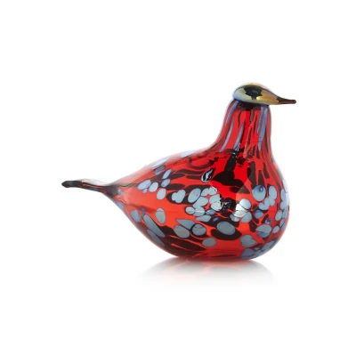 Afbeelding van Iittala Robijnvogel Van Glas 13 Cm Multicolor