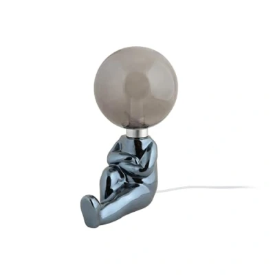 Afbeelding van Leitmotiv Tafellamp Joey LED Black plated