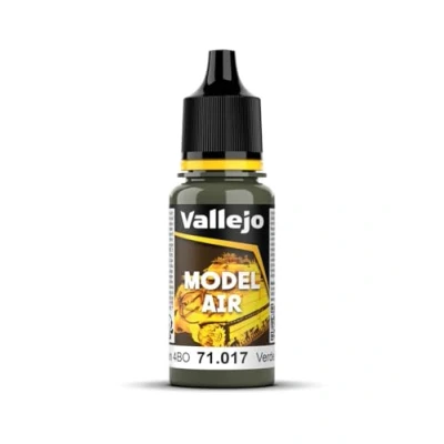 Image de Vallejo Model Air Flacon de peinture acrylique 17 ml Russian Green