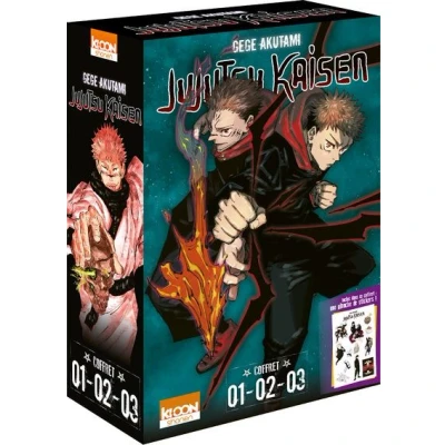 Afbeelding van JUJUTSU KAISEN,01 03 (COFFRET)