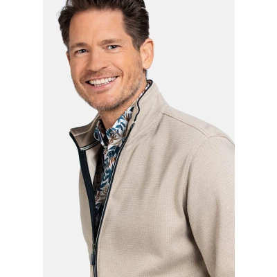 Afbeelding van Baileys Vest Jacquard Beige 3XL