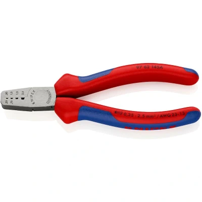 Afbeelding van Knipex 9762145A Adereindhulstang 145mm