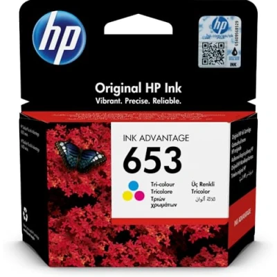 Afbeelding van HP 653 (3YM74AE) Inktcartridge 3 kleuren