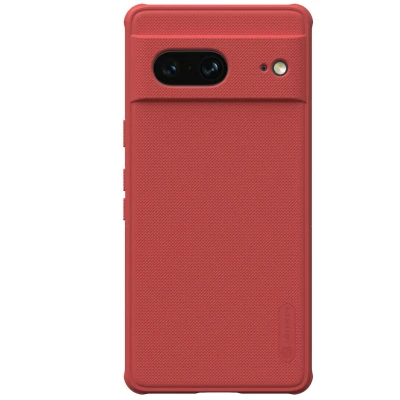 Afbeelding van Nillkin Super Frosted Shield Google Pixel 7 Hoesje Back Cover Rood