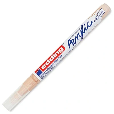 Afbeelding van edding 5300 Acrylic Marker warm beige 1 ST 2mm / 4 5300255
