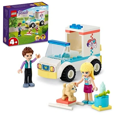 Image de LEGO® Friends 41694 L&#039;ambulance de la clinique vétérinaire