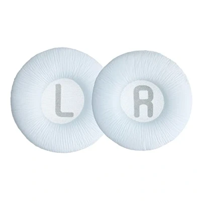 Afbeelding van kwmobile 2x oorkussens geschikt voor JBL Tune 600 / 500BT 510BT 450 Earpads koptelefoon in wit