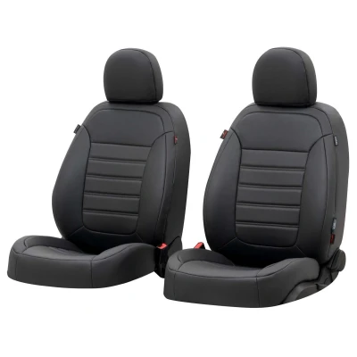 Afbeelding van Walser Auto stoelbekleding Robusto geschikt voor VW Caddy III Kasten 2KA,2KH,2CH 03/2004 05/2015, 2 enkele zetelhoezen standard zetels