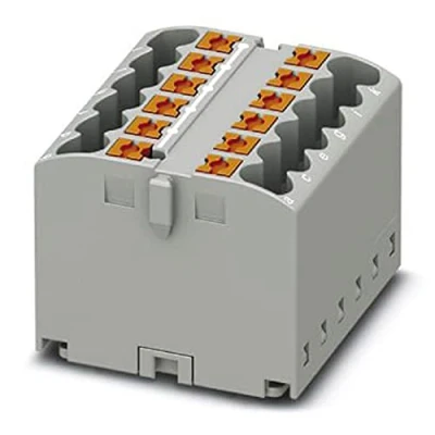 Afbeelding van Phoenix Contact PTFIX 12X2,5 GY 3273286 Verdeelblok 0.14 mm² 2.50 Grijs 8 stuk(s)