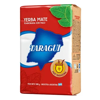 Image de Taragui Yerba Maté Elaborada Con Palo 1 kg d&#039;Argentine La période de maturation est 12 mois Boisson détox et énergisante