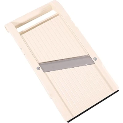 Afbeelding van Benriner Mandoline Jumbo Snijmachine met Japans lemmet van roestvrij staal, beige