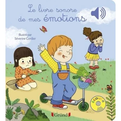 Image de Le Livre sonore de mes émotions avec 6 puces Dès 1 an