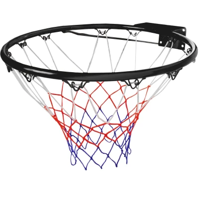 Afbeelding van Angel sports Basketbalring met net 46 cm zwart