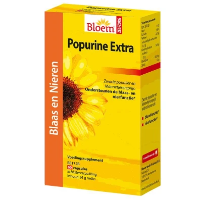 Afbeelding van Bloem Popurine Extra Capsules 60capsules