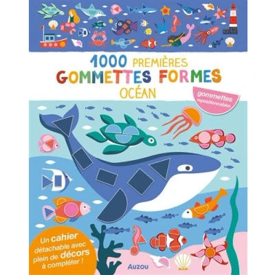 Image de Mes tout premiers autocollants 1000 premières gommettes formes océan