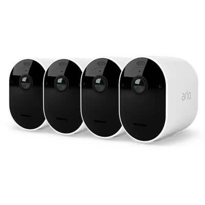 Afbeelding van Arlo Pro 5 beveiligingscamera wit 4 pack
