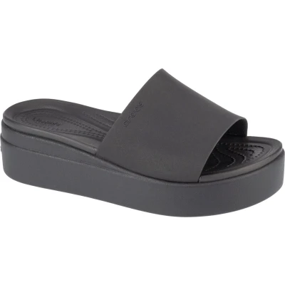 Afbeelding van Crocs Brooklyn Muiltjes met hak, Dames, Maat: 38.5, Black Kunststof