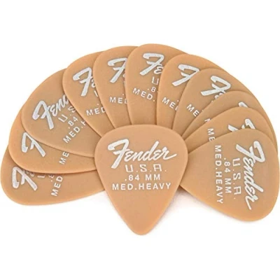 Afbeelding van Fender 351 Dura Tone Picks 0,84 mm Plectrum set
