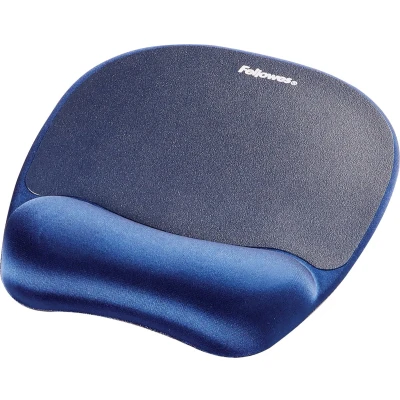 Afbeelding van Fellowes muismat met polssteun Memory Foam saffier