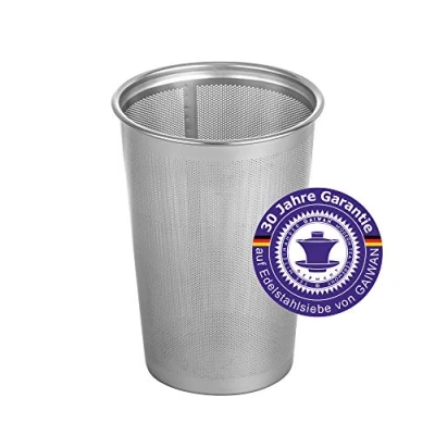 Afbeelding van Theefilter voor losse thee, fijne RVS theezeef, permanent filter, 30 jaar fabrieksgarantie