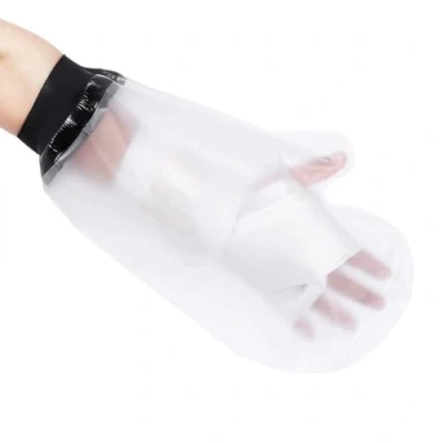 Afbeelding van HKF HO KI Gipsplaatbescherming, waterdicht, voor volwassenen, waterdichte bescherming douche, bad, hand, pols, wondbescherming, geschikt 1,7 5,9 inch diameter van de pols