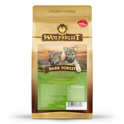 Afbeelding van Wolfsblut Dark Forest Puppy droogvoer met jachtvlees en zoete aardappelen voor puppy&#039;s jonge honden