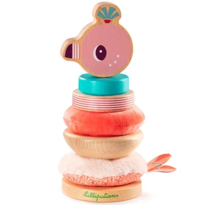 Afbeelding van Lilliputiens stapeltoren flamingo anaïs
