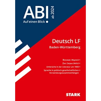 Afbeelding van STARK Abi auf einen Blick! Deutsch Baden Württemberg ab 2024