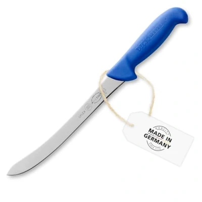 Afbeelding van F. DICK ErgoGrip 82417211 filetmes met lemmet, 21 cm, roestvrij staal, 56 HRC, blauw