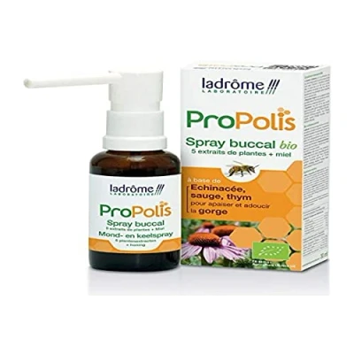 Afbeelding van Mond en keelspray Propolis+ bio 30 ml