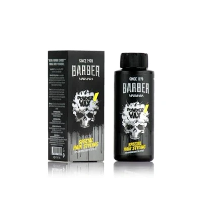 Image de Barber Marmara Cire coiffante et volume en poudre avec effet mat pour homme femme