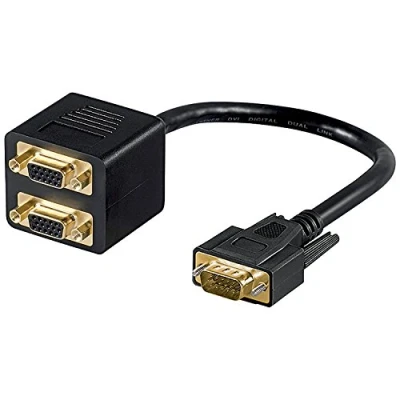 Afbeelding van Goobay VGA adapterkabel, verguld