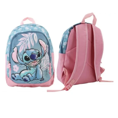 Afbeelding van DanneelsNV Rugzak met 2 compartimenten blauw Hawaï Lilo &amp; Stitch