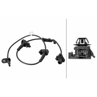 Afbeelding van HELLA 6PU 358 219 091 ABS Sensor Met verbindingsstuk Geluidsensor 2 740
