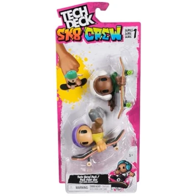 Image de Jeu de plein air Tech Deck Pack 2 SK8 Crew Modèle aléatoire