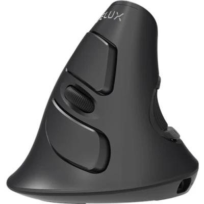 Afbeelding van Delux Draadloze Verticale Muis M618G DB