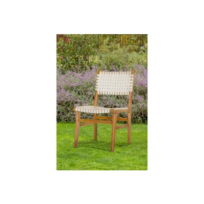 Afbeelding van Teak tuinstoel Mataram (set van 2 stoelen)