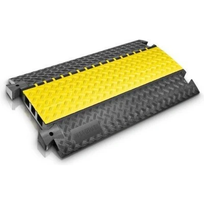 Afbeelding van DEFENDER by Adam Hall Kabelbrug 85002 Thermoplastisch polyurethaan (TPU) Zwart, Geel Aantal kanalen: 3 1005 mm Inhoud: 1 stuk(s)