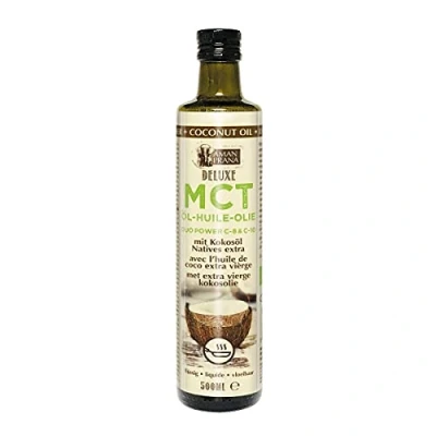 Afbeelding van Aman Prana DeLuxe MCT Olie met Kokosolie 500ML