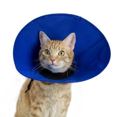 Afbeelding van Lampenkap voor honden KVP EZ Soft Blauw (14 31 cm)