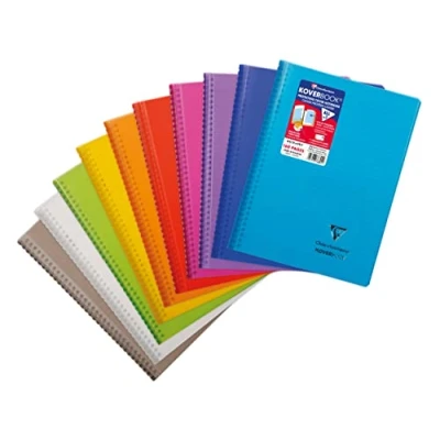 Image de KOVERBOOK RELIURE INTEGRALE ENVELOP POLYPRO TRANSP 21X29,7CM