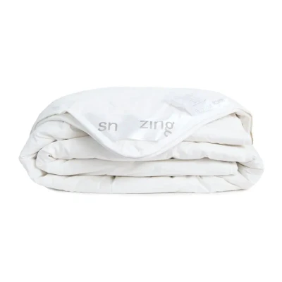 Afbeelding van Snoozing Rhodos Katoen 4 seizoenen dekbed Lits jumeaux 240x200 cm Wit