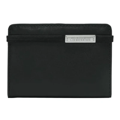 Afbeelding van LIEBESKIND BERLIN Kaarthoes Francis Calf Cardholder Black Zwart