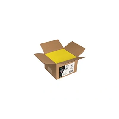 Afbeelding van Clairefontaine 55566C doos met 200 enveloppen, zelfklevend, formaat C6 (11,4 x 16,2 cm) 120 g/m² kleur zon uitnodigingen voor evenementen en correspondentie serie pollen premium papier glad
